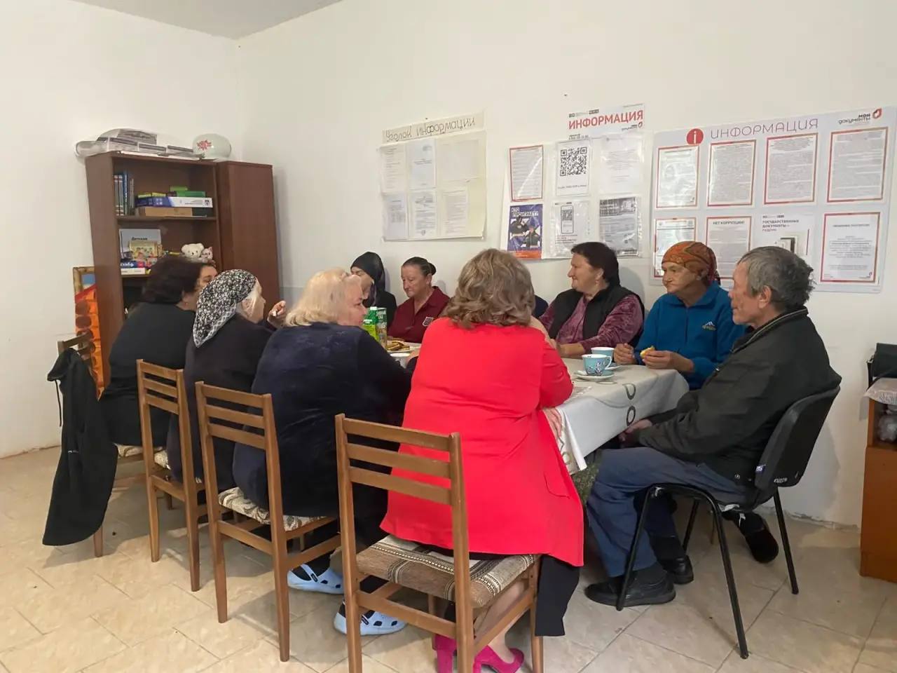 Встреча в рамках программы «Активное долголетие» в Верхнем Лескене Встреча в рамках программы «Активное долголетие» в Верхнем Лескене